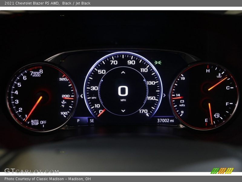 Black / Jet Black 2021 Chevrolet Blazer RS AWD