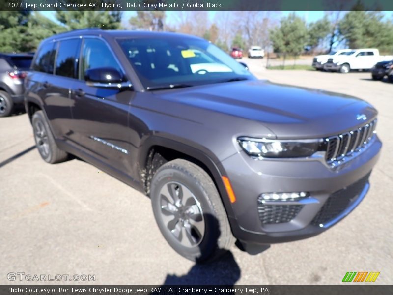 Baltic Gray Metallic / Global Black 2022 Jeep Grand Cherokee 4XE Hybrid