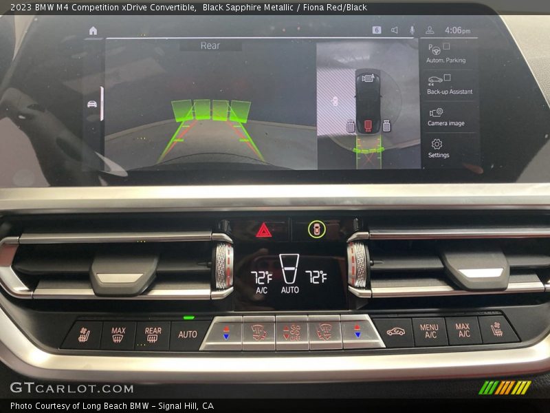 Controls of 2023 M4 Competition xDrive Convertible