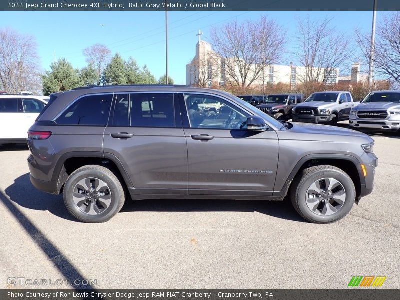 Baltic Gray Metallic / Global Black 2022 Jeep Grand Cherokee 4XE Hybrid