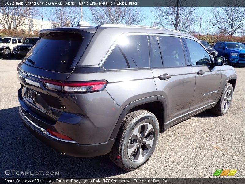 Baltic Gray Metallic / Global Black 2022 Jeep Grand Cherokee 4XE Hybrid