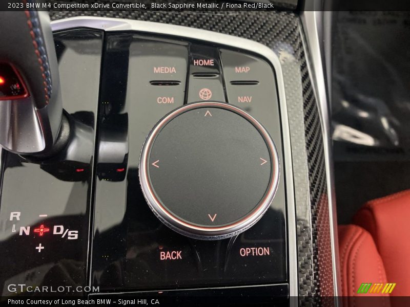 Controls of 2023 M4 Competition xDrive Convertible