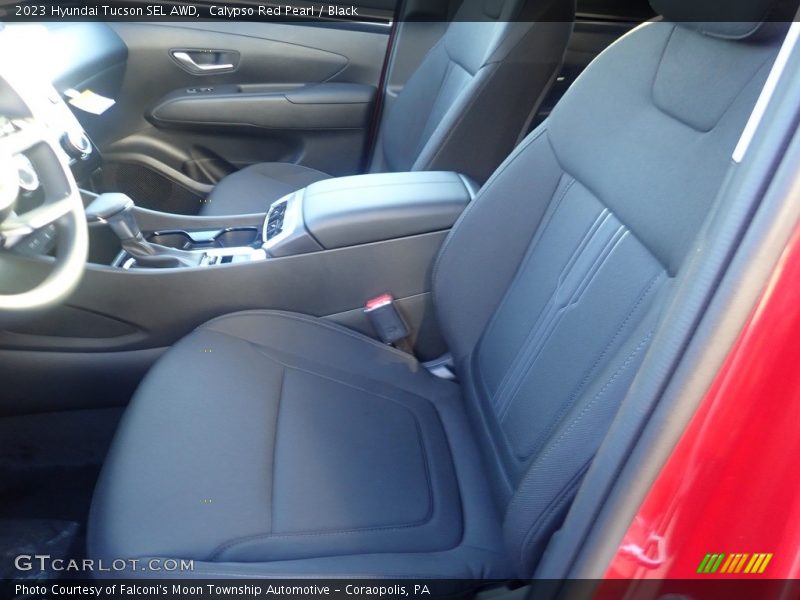 Calypso Red Pearl / Black 2023 Hyundai Tucson SEL AWD