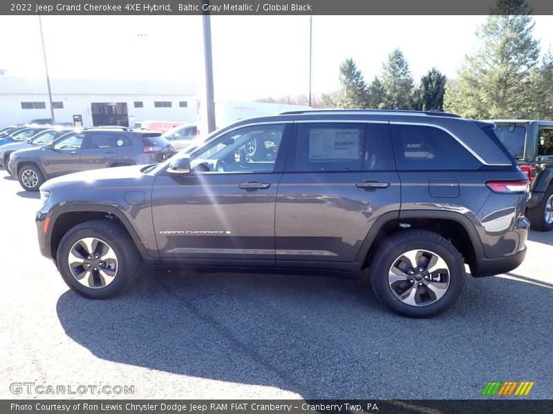 Baltic Gray Metallic / Global Black 2022 Jeep Grand Cherokee 4XE Hybrid