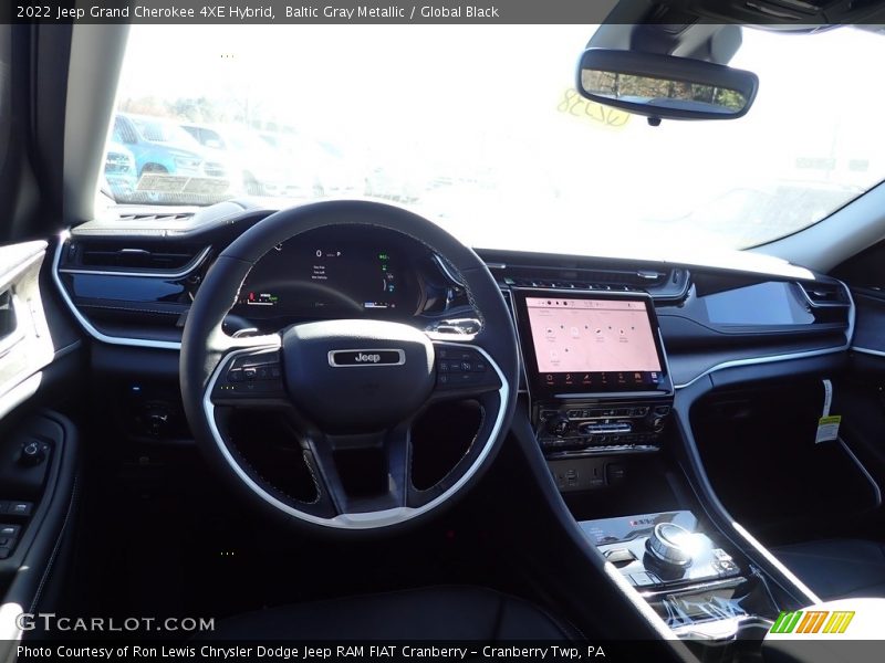 Baltic Gray Metallic / Global Black 2022 Jeep Grand Cherokee 4XE Hybrid
