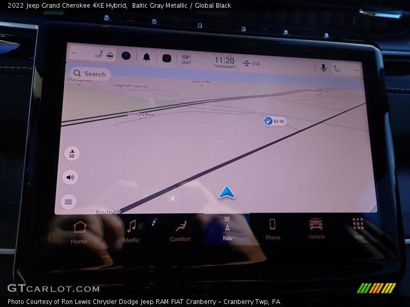 Baltic Gray Metallic / Global Black 2022 Jeep Grand Cherokee 4XE Hybrid