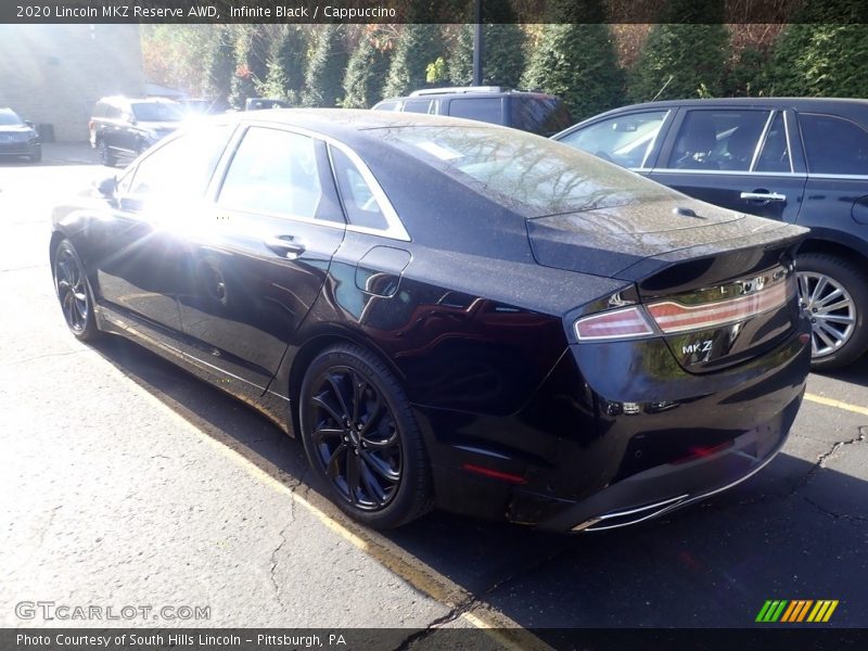 Infinite Black / Cappuccino 2020 Lincoln MKZ Reserve AWD