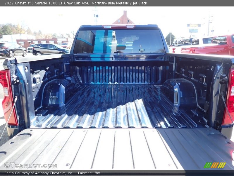 Northsky Blue Metallic / Jet Black 2022 Chevrolet Silverado 1500 LT Crew Cab 4x4