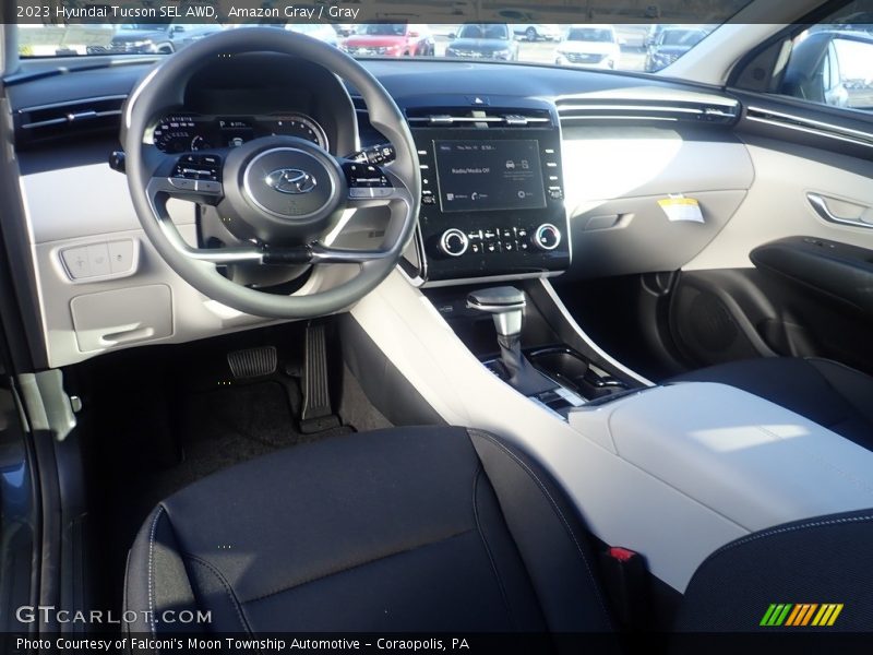 Amazon Gray / Gray 2023 Hyundai Tucson SEL AWD