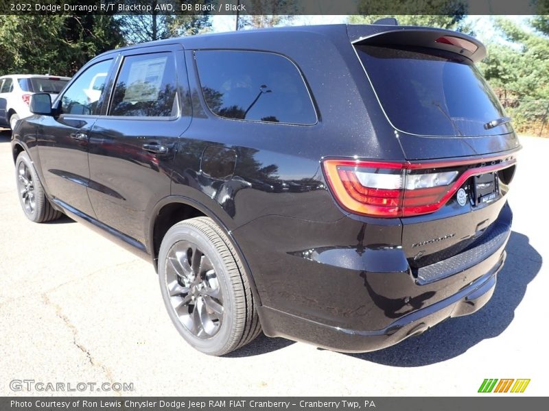 DB Black / Black 2022 Dodge Durango R/T Blacktop AWD