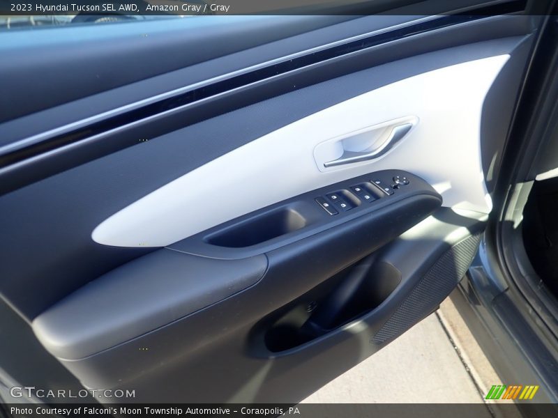 Amazon Gray / Gray 2023 Hyundai Tucson SEL AWD