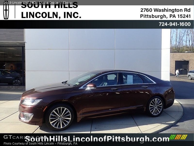 Crystal Copper / Ebony 2019 Lincoln MKZ FWD