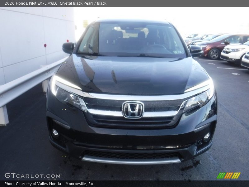 Crystal Black Pearl / Black 2020 Honda Pilot EX-L AWD