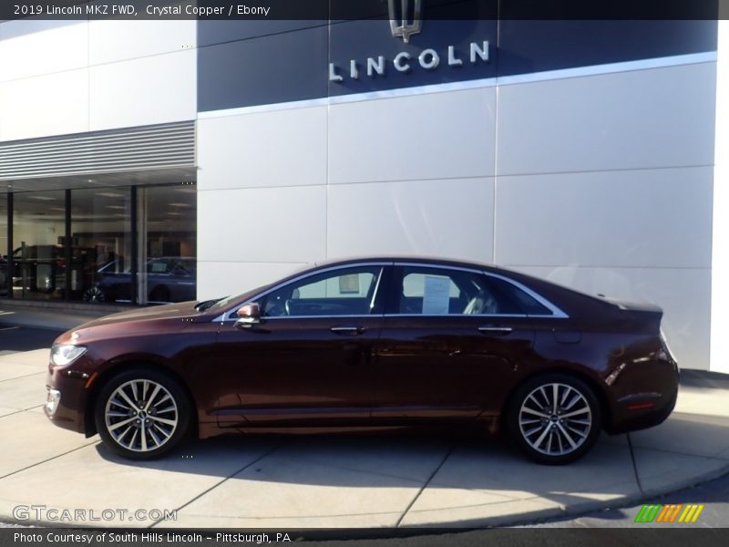 Crystal Copper / Ebony 2019 Lincoln MKZ FWD