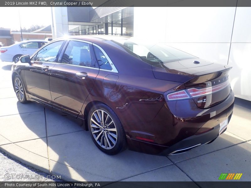 Crystal Copper / Ebony 2019 Lincoln MKZ FWD
