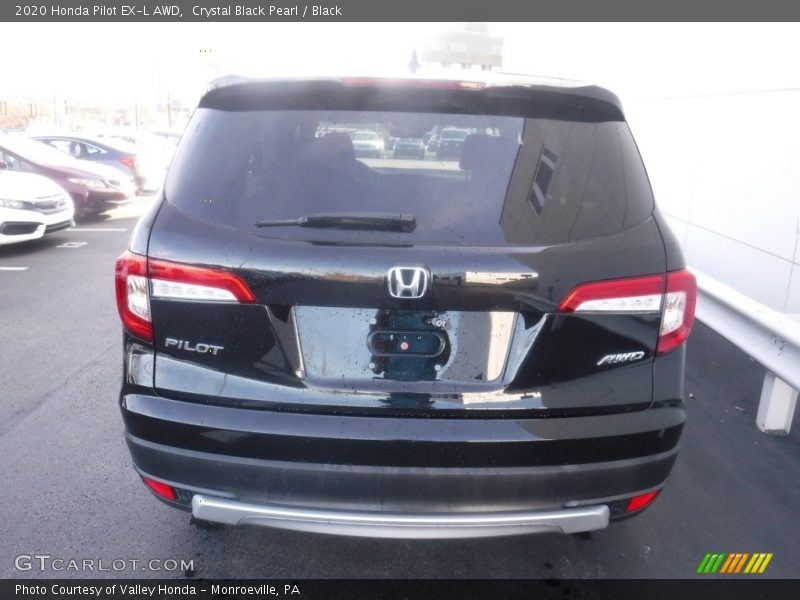 Crystal Black Pearl / Black 2020 Honda Pilot EX-L AWD