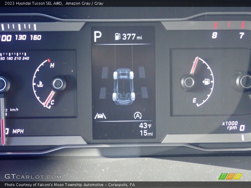 Amazon Gray / Gray 2023 Hyundai Tucson SEL AWD