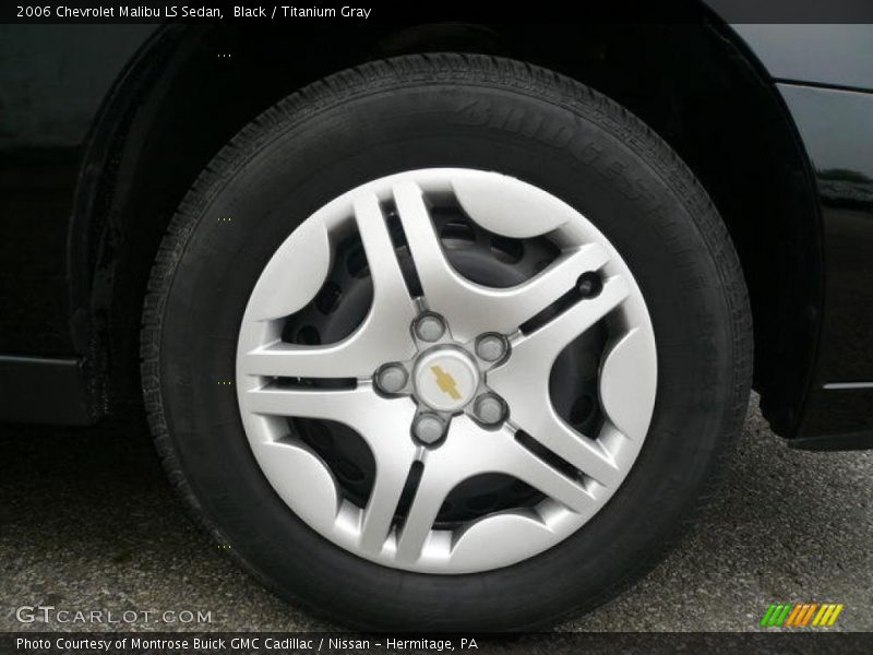 Black / Titanium Gray 2006 Chevrolet Malibu LS Sedan