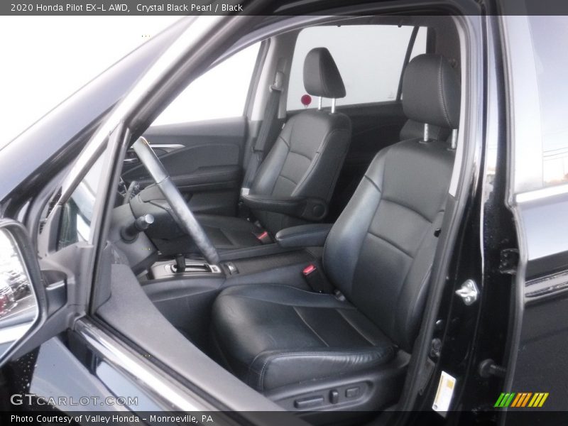 Crystal Black Pearl / Black 2020 Honda Pilot EX-L AWD