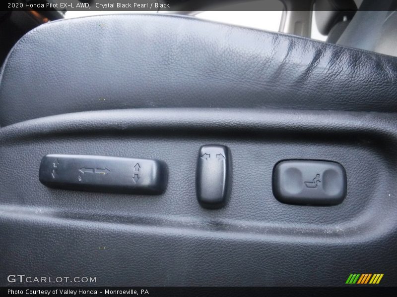 Crystal Black Pearl / Black 2020 Honda Pilot EX-L AWD