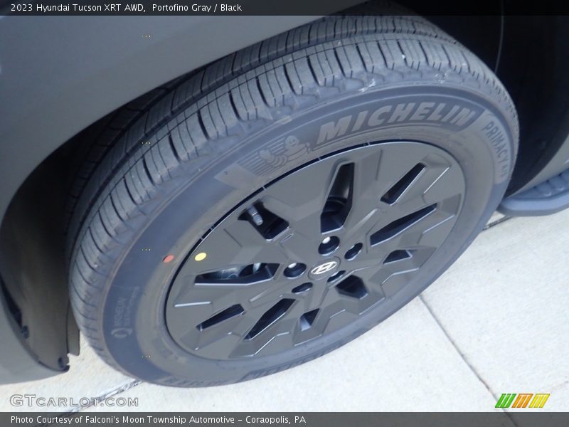 Portofino Gray / Black 2023 Hyundai Tucson XRT AWD