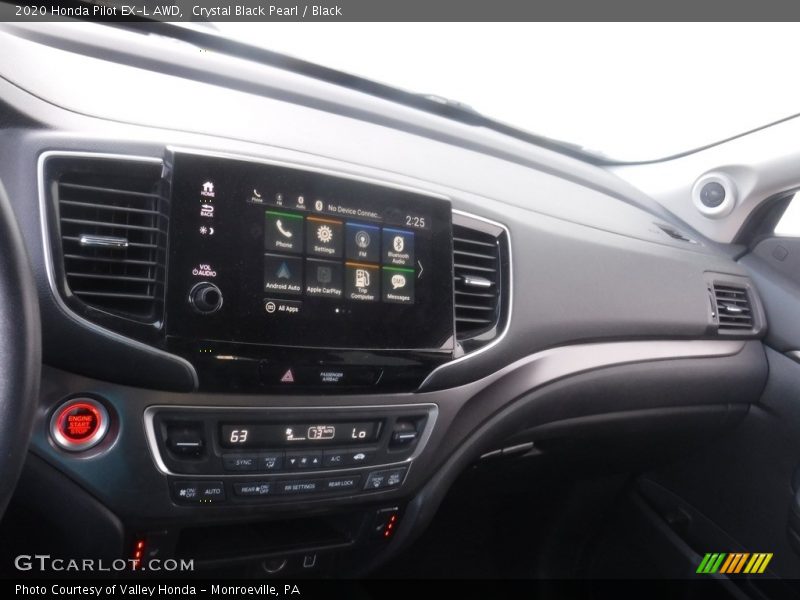 Crystal Black Pearl / Black 2020 Honda Pilot EX-L AWD