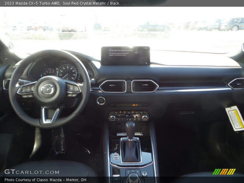 Soul Red Crystal Metallic / Black 2023 Mazda CX-5 Turbo AWD