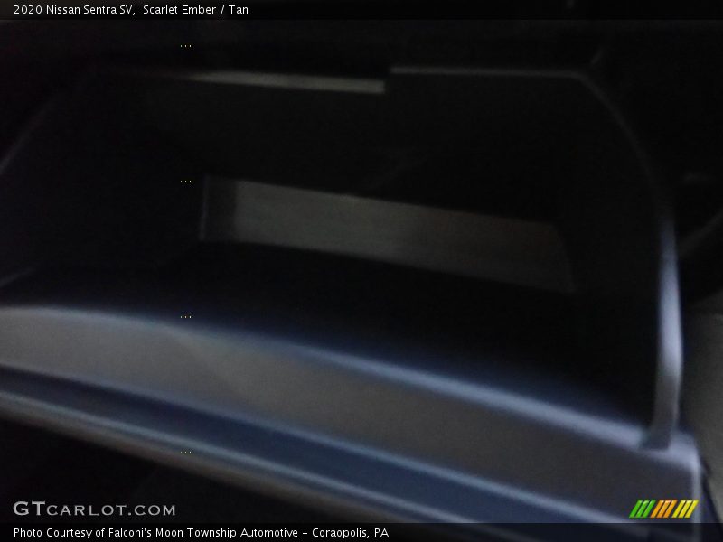 Scarlet Ember / Tan 2020 Nissan Sentra SV