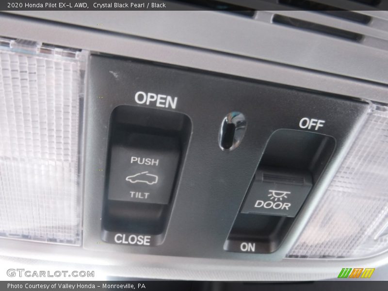 Crystal Black Pearl / Black 2020 Honda Pilot EX-L AWD