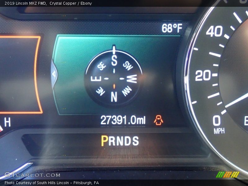 Crystal Copper / Ebony 2019 Lincoln MKZ FWD