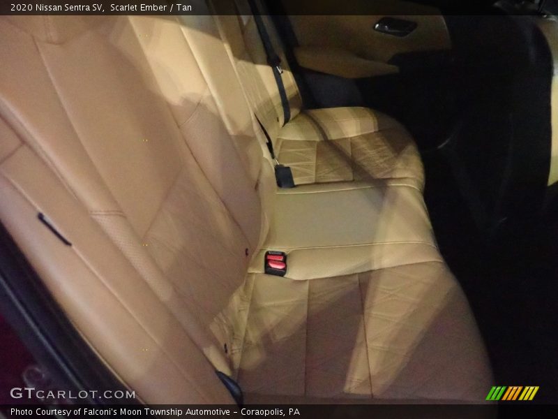 Scarlet Ember / Tan 2020 Nissan Sentra SV