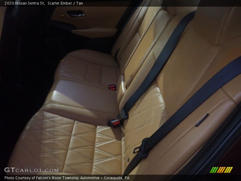 Scarlet Ember / Tan 2020 Nissan Sentra SV