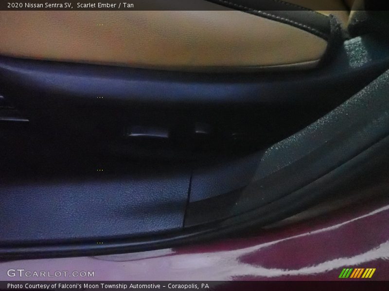 Scarlet Ember / Tan 2020 Nissan Sentra SV