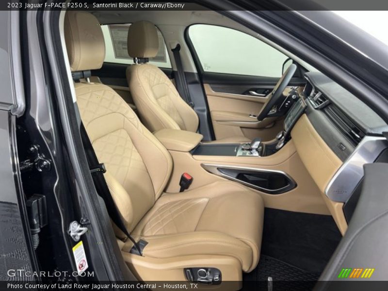 Santorini Black / Caraway/Ebony 2023 Jaguar F-PACE P250 S