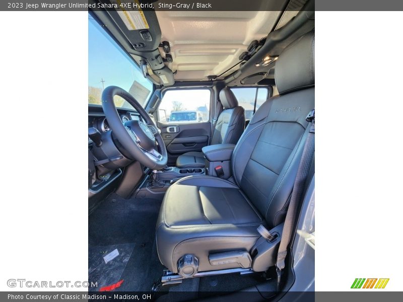 Sting-Gray / Black 2023 Jeep Wrangler Unlimited Sahara 4XE Hybrid