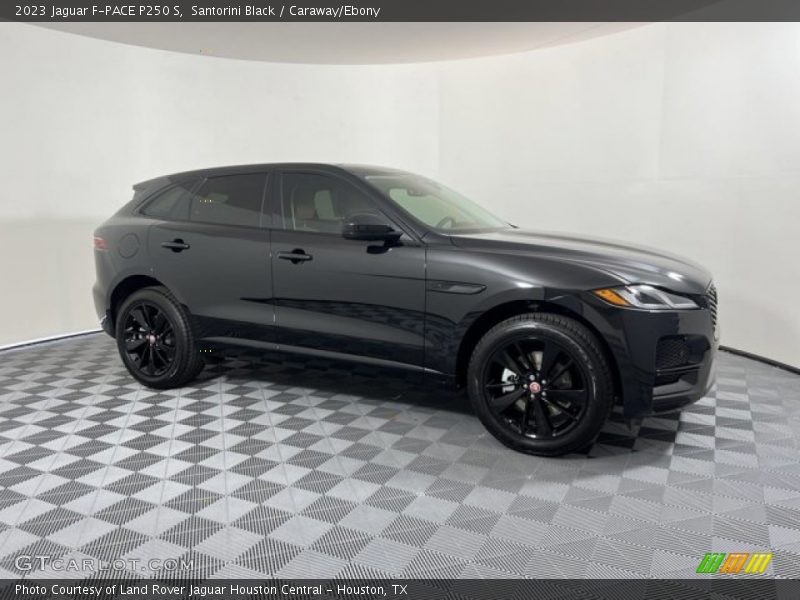 Santorini Black / Caraway/Ebony 2023 Jaguar F-PACE P250 S