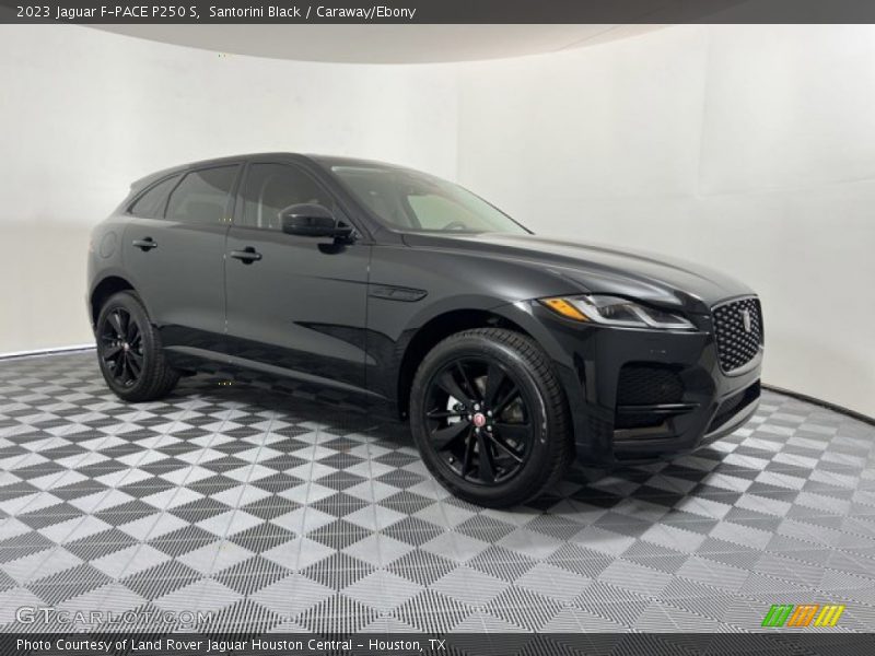 Santorini Black / Caraway/Ebony 2023 Jaguar F-PACE P250 S