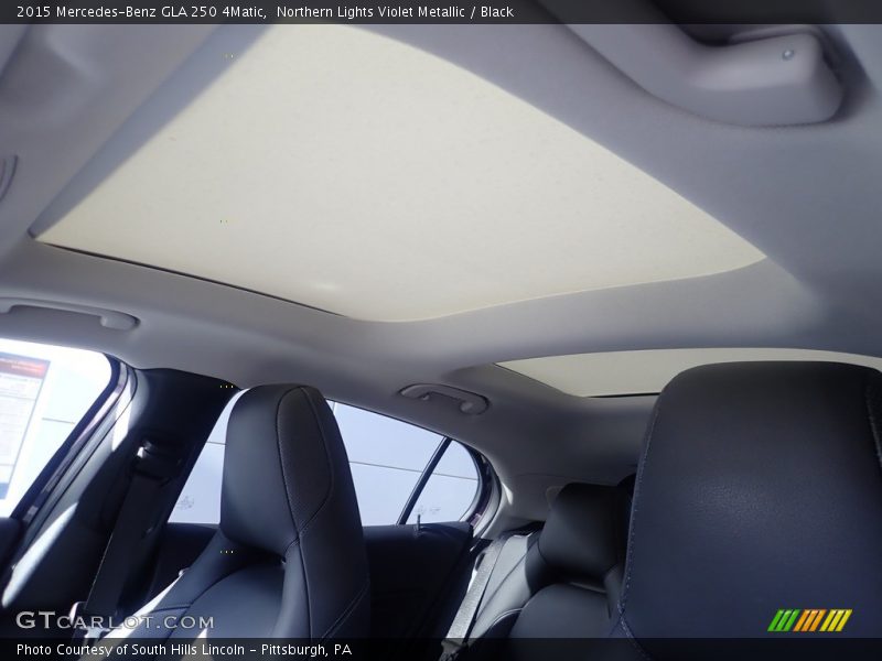 Northern Lights Violet Metallic / Black 2015 Mercedes-Benz GLA 250 4Matic