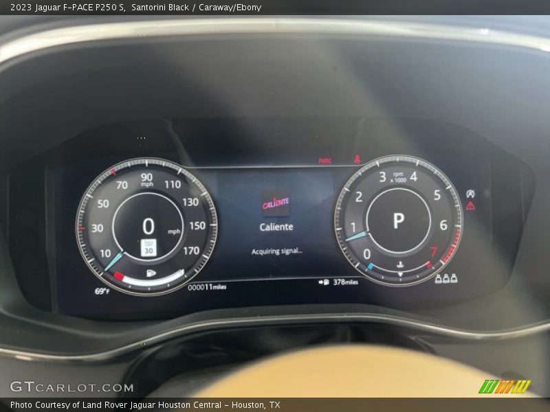 Santorini Black / Caraway/Ebony 2023 Jaguar F-PACE P250 S