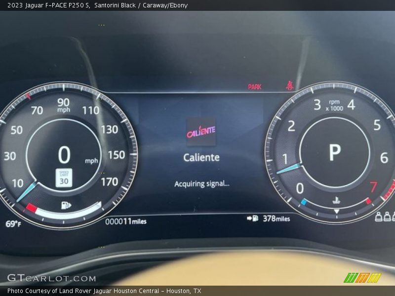 Santorini Black / Caraway/Ebony 2023 Jaguar F-PACE P250 S