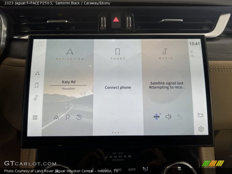 Santorini Black / Caraway/Ebony 2023 Jaguar F-PACE P250 S