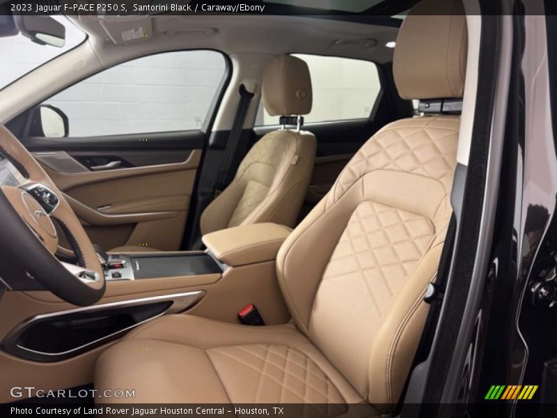 Santorini Black / Caraway/Ebony 2023 Jaguar F-PACE P250 S