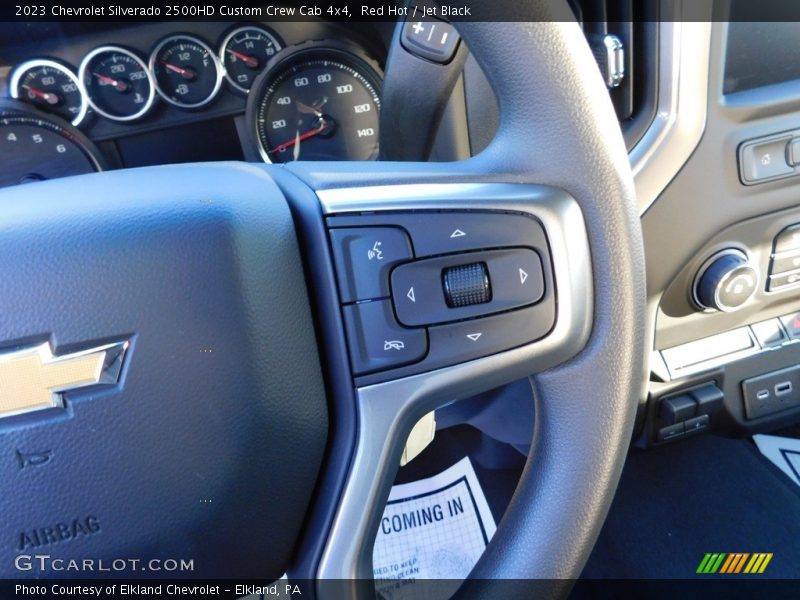  2023 Silverado 2500HD Custom Crew Cab 4x4 Steering Wheel