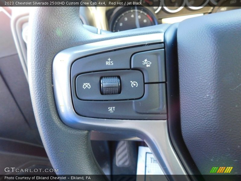  2023 Silverado 2500HD Custom Crew Cab 4x4 Steering Wheel