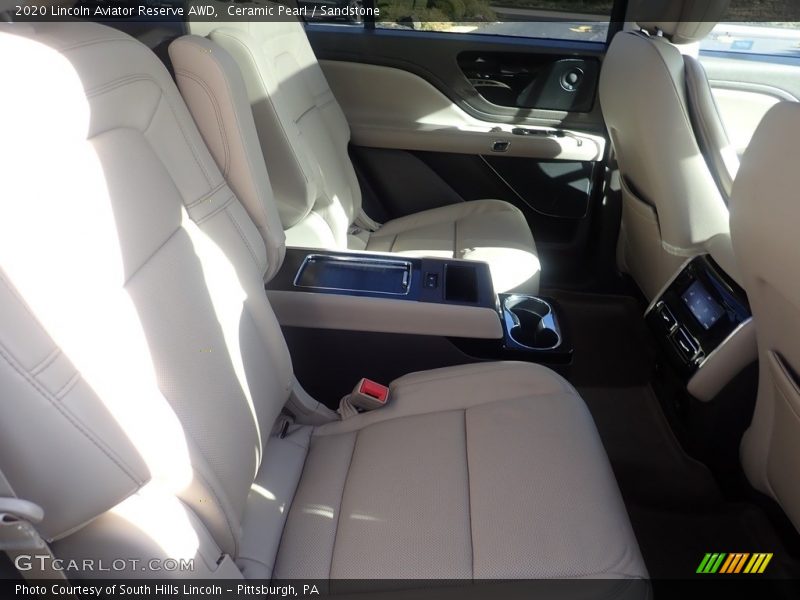 Rear Seat of 2020 Aviator Reserve AWD