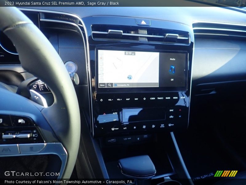 Sage Gray / Black 2023 Hyundai Santa Cruz SEL Premium AWD