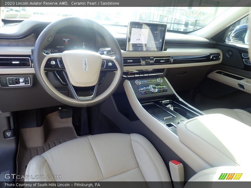 Front Seat of 2020 Aviator Reserve AWD