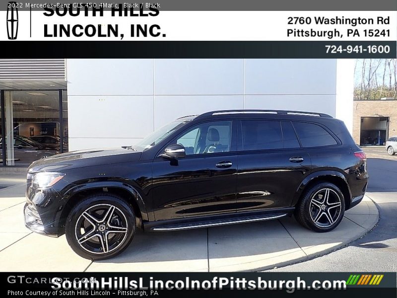 Black / Black 2022 Mercedes-Benz GLS 450 4Matic