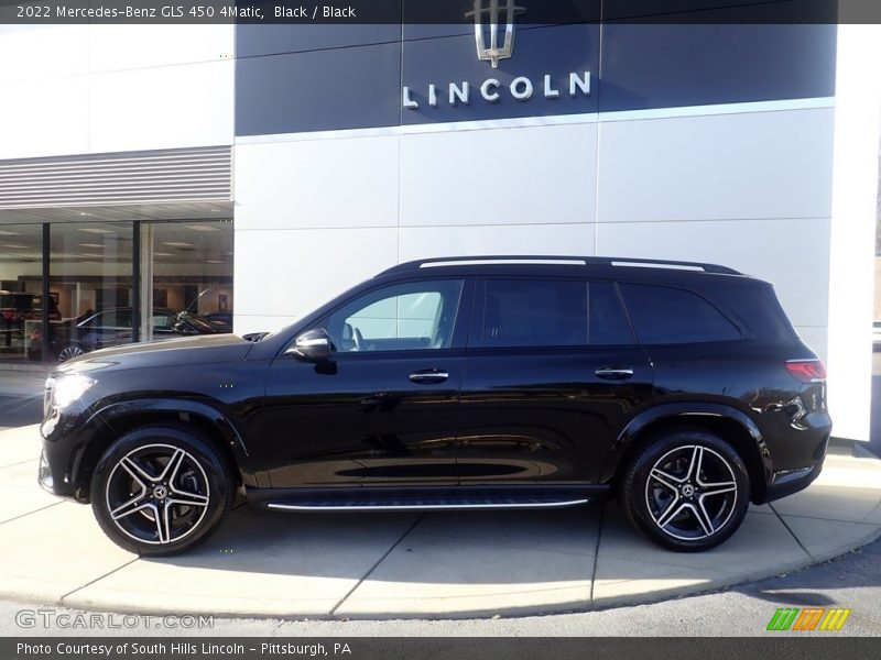 Black / Black 2022 Mercedes-Benz GLS 450 4Matic