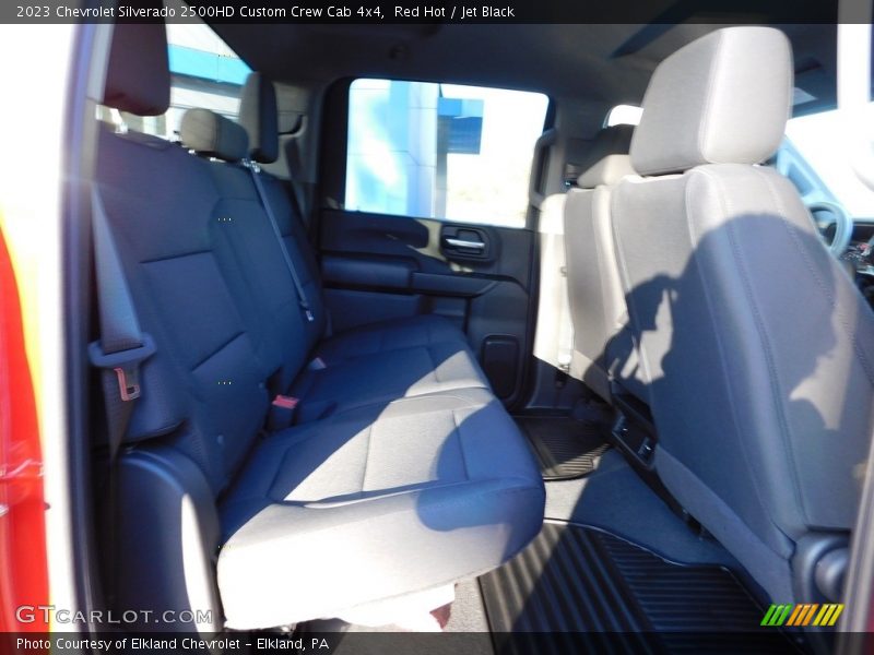 Red Hot / Jet Black 2023 Chevrolet Silverado 2500HD Custom Crew Cab 4x4